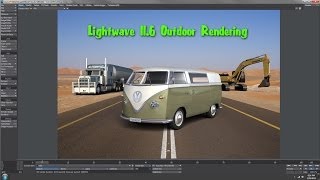 Lightwave 116 Outdoor rendering [upl. by Suired897]