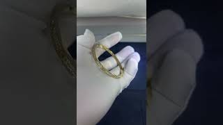 Custom Made Cartier Love Small Bracelet 18K Yellow Gold Pave With Diamonds [upl. by Nnaihs204]