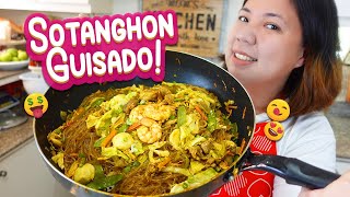 SOTANGHON GUISADO Recipe pang Negosyo with Costing [upl. by Yate415]