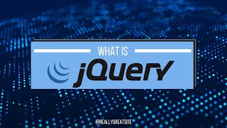 What Is jQuery Lecture 1 [upl. by Nowed]