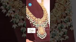 VibhaJewellery Hyderabad  LightWeightJewellery in Hyderabad  AnishaReddy idreamtelugumovies [upl. by Schlosser]