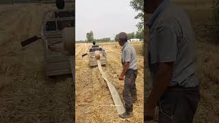 Smart And Effective Way Of Laying irrigating Hose An Electrical Tricycle Plus A Spade Tool [upl. by Hgielhsa]