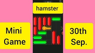 30th September hamster daily combo mini game solved 2024hamster [upl. by Foss]