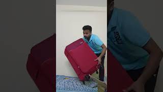 American Tourister Soft Trolley Bag Unboxing trolleybags americantourister shorts [upl. by Yerd]