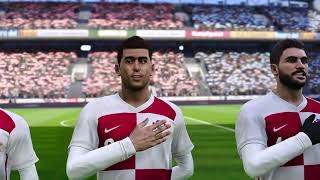 CROÁCIA X ESCÓCIA AO VIVO COM IMAGENS GAMEPLAY EFOOTBALL PES2021 PS4 [upl. by Clemmie945]