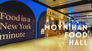 Moynihan Food Hall  NYC [upl. by Ahsinav147]