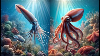 Squids vs Octopuses Understanding Their Differences [upl. by Quintilla]