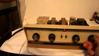 heathkit aa 32 stereo amplifier [upl. by Abbottson]