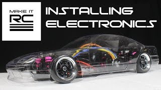 Budget RC Drift Build Part 2 Adding Electronics [upl. by Ezechiel]