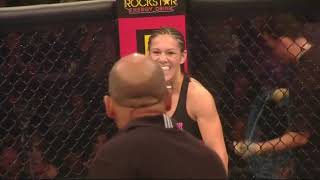 Cris Cyborg vs Marloes Coenen Strikeforce 2010 [upl. by Tryck]