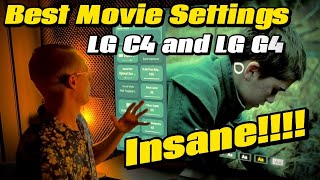 Best Movie Settings for LG C4 OLED [upl. by Ahsinahs]