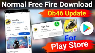 Normal Free Fire Download Kaise Kare  Free Fire Ob46 Update Kaise Kare  Free Fire Ob46 Update [upl. by Furgeson]