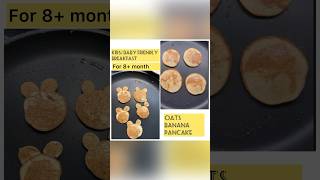 Oats amp Banana Pancake 🥞for babies amp kids Weight Gain Recipe shorts baby kids food easyrecipe [upl. by Amii]