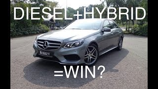 Autophiles Review  2015 MercedesBenz E300 Bluetec Hybrid Diesel [upl. by Erlandson504]