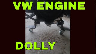 Rolling VW ENGINE dolly  Lets make a bulletproof one [upl. by Ynot]