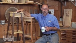 Woodworking Projects  Making a Stool Sample [upl. by Ayhdiv]