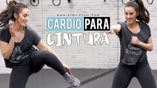 ABDOMINALES DE PIE para Reducir Cintura y Aplanar Abdomen EN 7 Minutos  NatyGlossGym [upl. by Nnawtna]