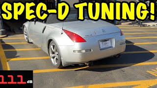 2004 Nissan 350z 35L V6 w SPECD TUNING EXHAUST [upl. by Ybrad]