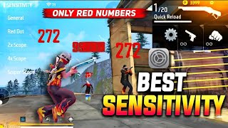 Free Fire Auto Headshot Tricks 2023 Sensitivity  2gb  4gb  6gb Ram Headshot Sensitivity Settings🔥 [upl. by Michaele]