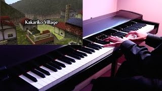 The Legend of Zelda  Kakariko Village  Jazz Piano [upl. by Aerdnahs]