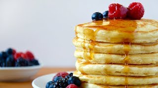 Fluffy Greek Yogurt Pancakes [upl. by Eniarda590]