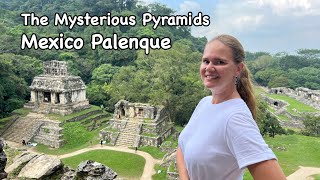 Ancient ruins and pyramids in Palenque Mexico [upl. by Merritt]