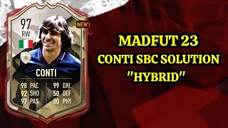 Conti sbc hybrid madfut 23 sbc solution [upl. by Grizelda]