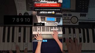 Runaway Aurora Full Tutorial Piano Easy Foryou Share Trend fyp short viral music andrèsayala [upl. by Lirret]