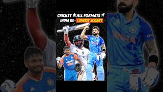 Cricket के All Formats में INDIA के Lowest Scores 😱 [upl. by Olgnaed]