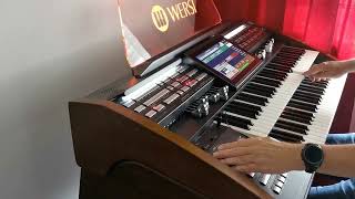 Der Sommerwind  Klaus Wunderlich  cover  Wersi Sonic Orgel OAX [upl. by Pearl]