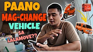 LALAMOVE PAANO MAGPALIT NG SASAKYAN O MOTORLALAMOVE CHANGE VEHICLE4 WHEELSSHEEPVLOGS [upl. by Cosetta]