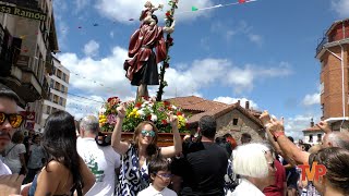 Procesión de San Cristóbal  Quintanar de la Sierra 2024 [upl. by Maximilien146]