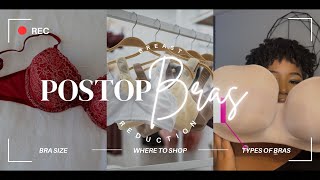 I GOT A BREAST REDUCTION PART 7 POSTOP BRAS BRA RECOMMENDATIONS SOMA postop breastreduction [upl. by Mosier]