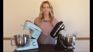 Spend 400 or 179 Head to head review of KitchenAid Artisan vs Aucma Stand mixer [upl. by Delwyn187]