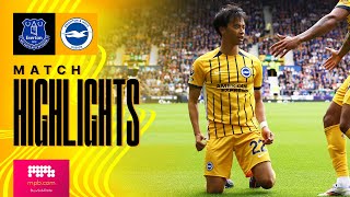 HIGHLIGHTS  Everton v Brighton  Premier League [upl. by Aranahs]