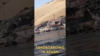 Sandboarding in Aswan Egypt [upl. by Rebm]