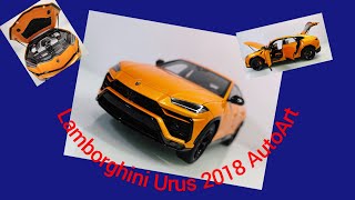 2022 release Lamborghini Urus 2018 Orange AutoArt [upl. by Analat]