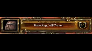 World of Warcraft  WOTLK  Have Keg Will Travel Brewfest [upl. by Aklim]