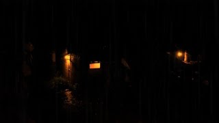 Rain and thunder sounds at night  Soft rain and thunder for sleep study relaxation and relaxing [upl. by Gnos549]