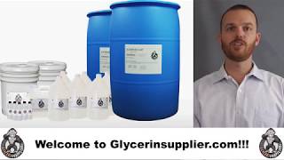 Welcome To GlycerinSuppliercom  Vegetable Glycerin amp Propylene Glycol USP [upl. by Litha]