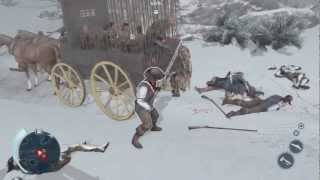 Assassins Creed 3 Tyranny of King Washington  Attack Convoy guide  Tyranny of King Washington HD [upl. by Amalia]