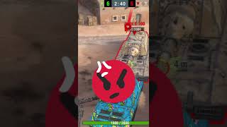 1 In a Milon 🤬😡 wotblitz wordoftanksblitz skills gaming shorts [upl. by Frydman733]