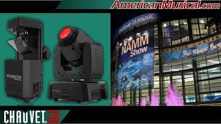 NAMM 2019 Chauvet DJ Intimidator Spot 110 and Scan 110  American Musical Supply [upl. by Charleen943]