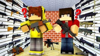 ISMETRG SİLAH DÜKKANINDAN ALIŞVERİŞ YAPTI 😱  Minecraft [upl. by Eiroc]