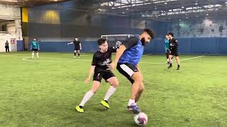 SLC indoor playoffs semifinals Slideintomycdms ￼52 win vs Jehad fc 1st half highlights From May 12 [upl. by Aelc771]