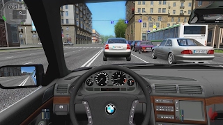 City Car Driving  BMW 750i E38  Casual Driving [upl. by Magen]