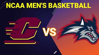 Central Michigan Chippewas vs Stony Brook Seawolves  2024 NCAA MENS BASKETBALL LIVE SCORE [upl. by Virgy]