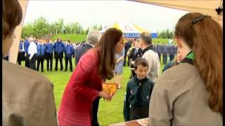 TRHs The Earl and Countess of Strathearn in Perth and Kinross  29th May 2014 [upl. by Yonita]