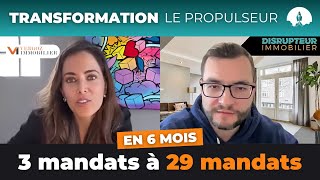 Cette agente immobilière passe de 3 à 29 MANDATS en 6 mois 💥 [upl. by Aixela961]