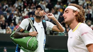 9 Minutes Of Nick Kyrgios Toying With Stefanos Tsitsipas [upl. by Ladin]